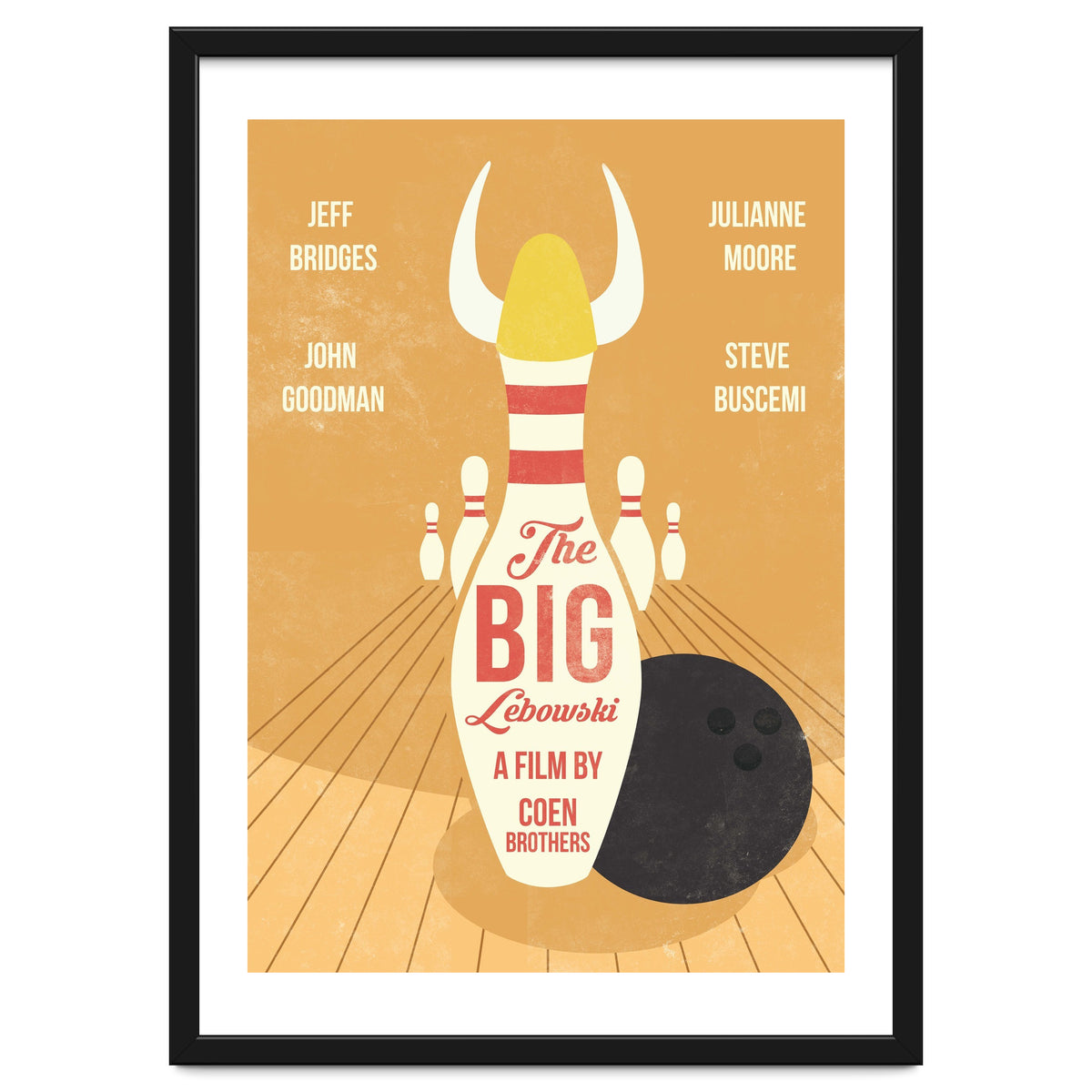 Big Lebowski movie poster