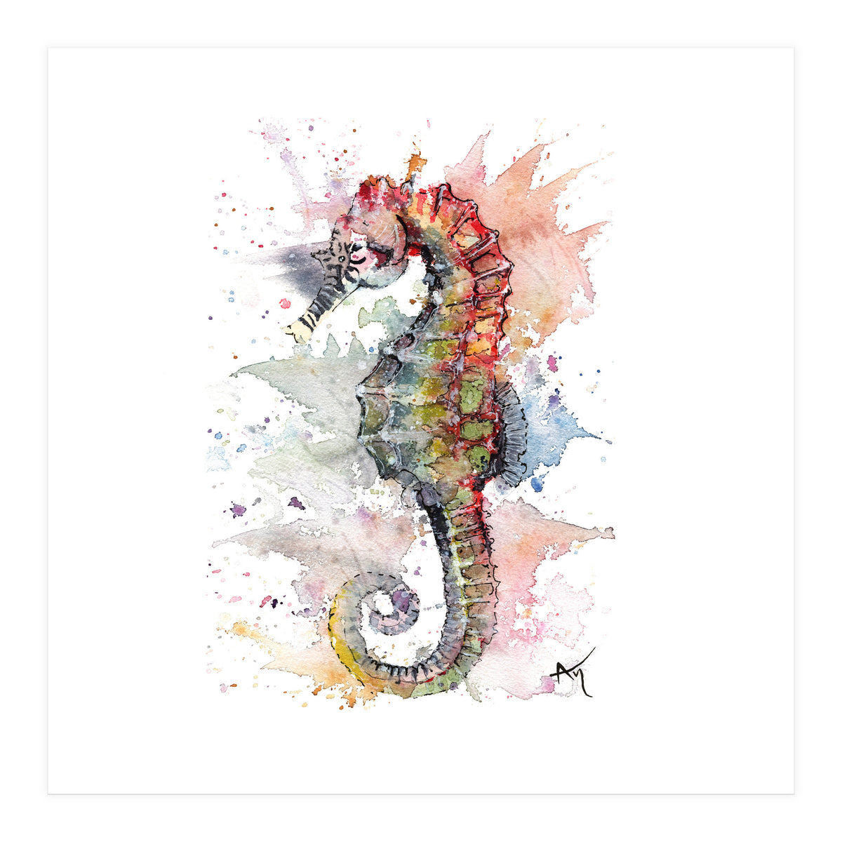 Seahorse - Wildlife Collection (Print Only)