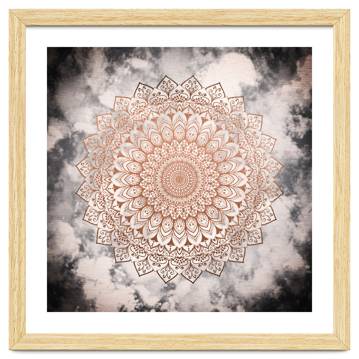 Rose Night Mandala