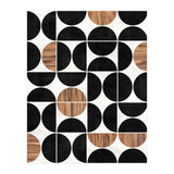 Mid-Century Modern Pattern No.1 - Concrete and Wood (Print Only) thumbnail