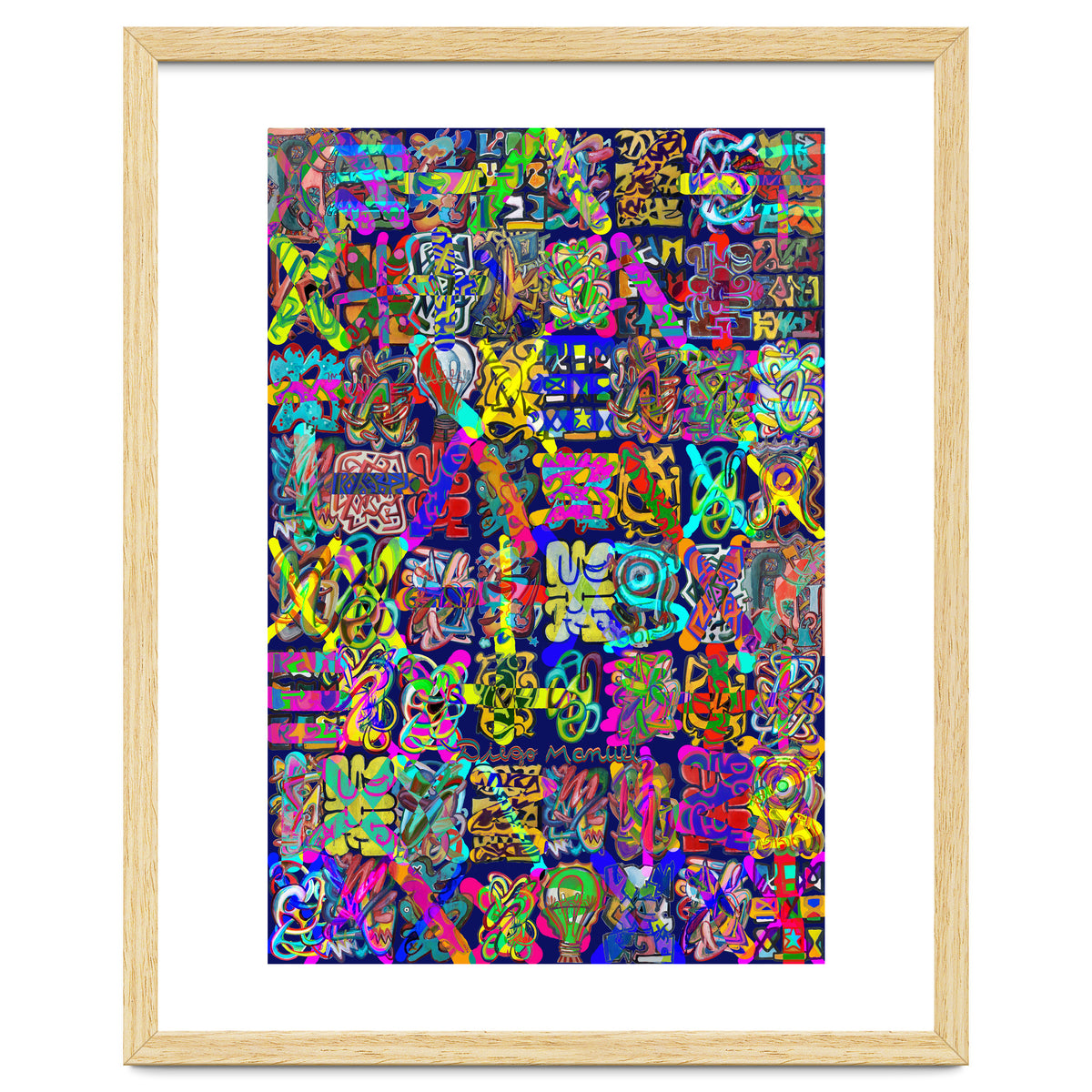 Graffitis 2021 Tapiz 108