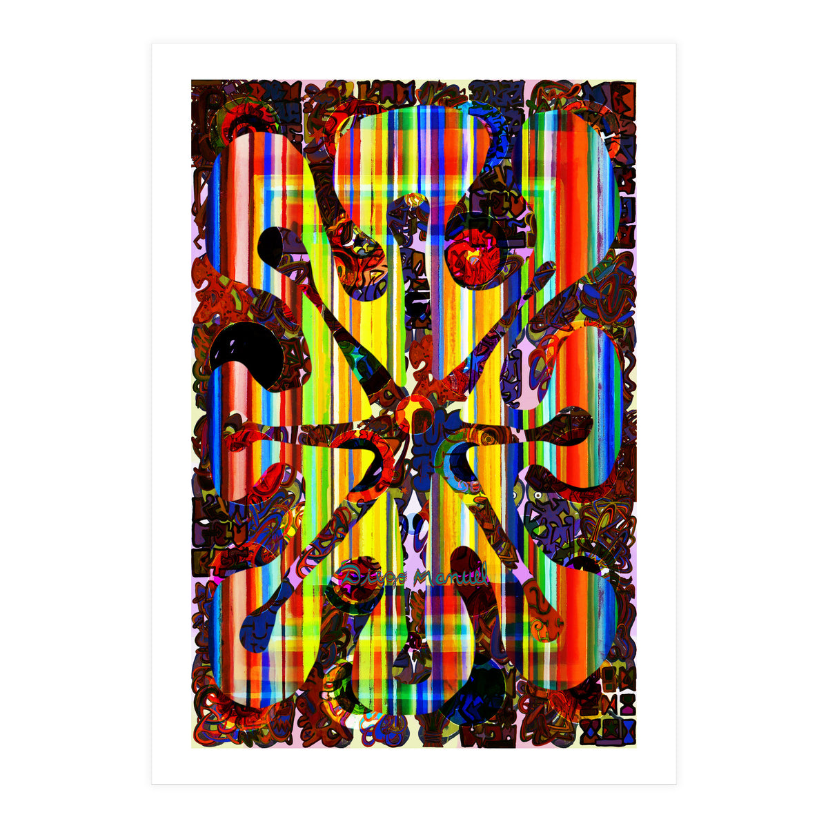 Fuego Y Graffiti 72 (Print Only)