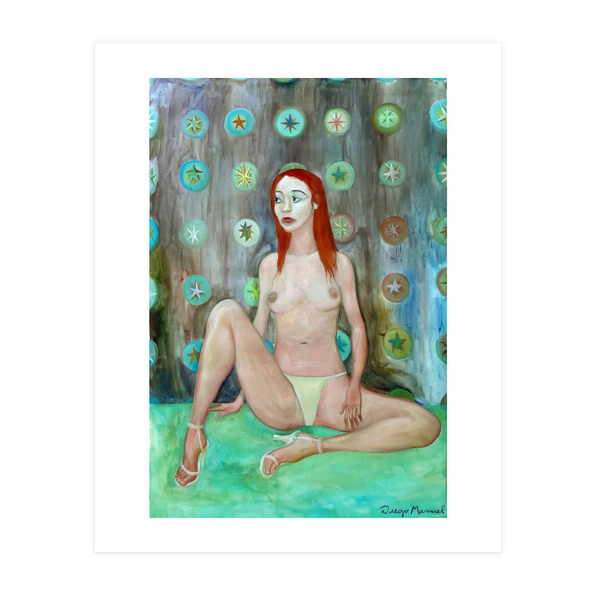 Retrato Con Estrellas (Print Only)