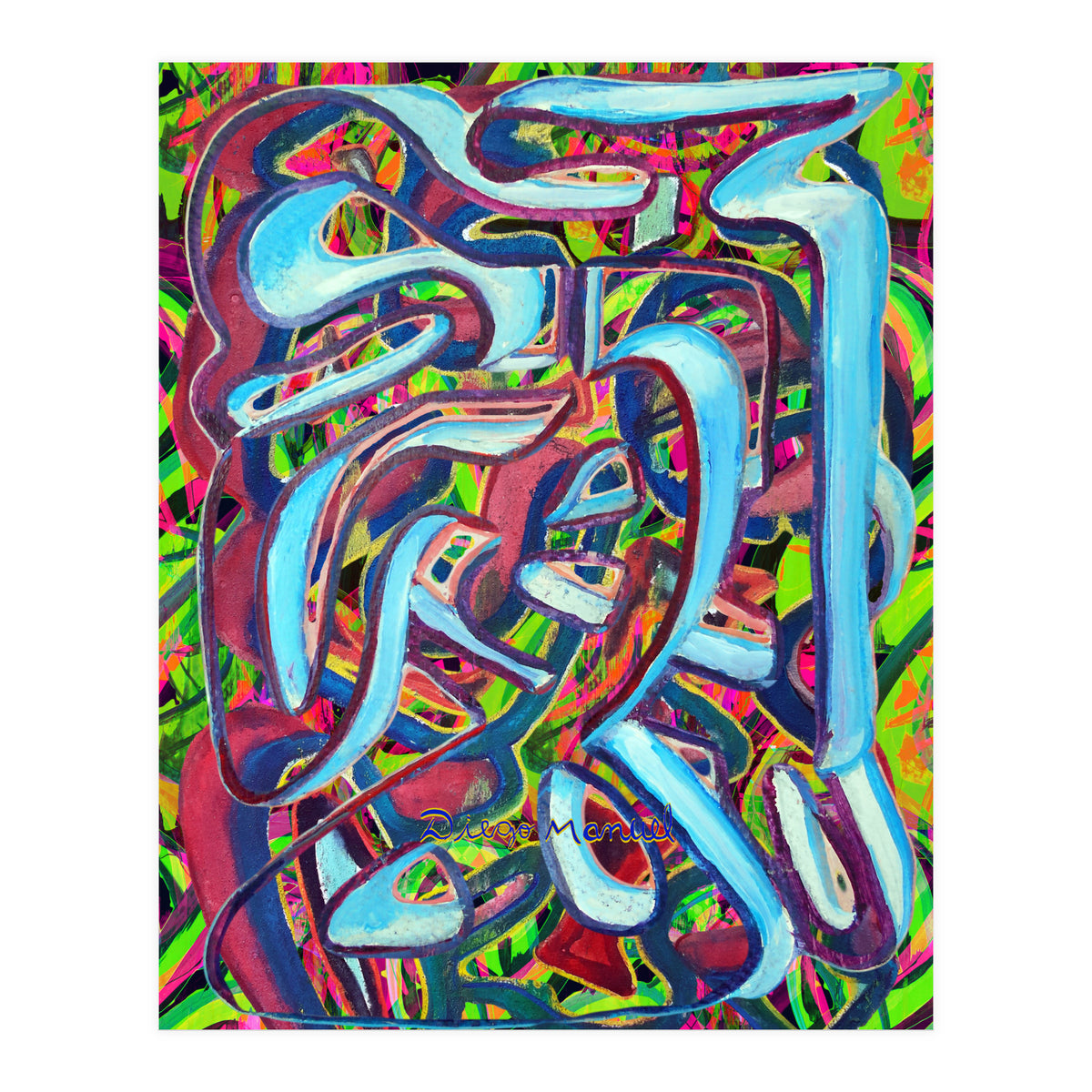 Graffiti Digital 2022 906 (Print Only)