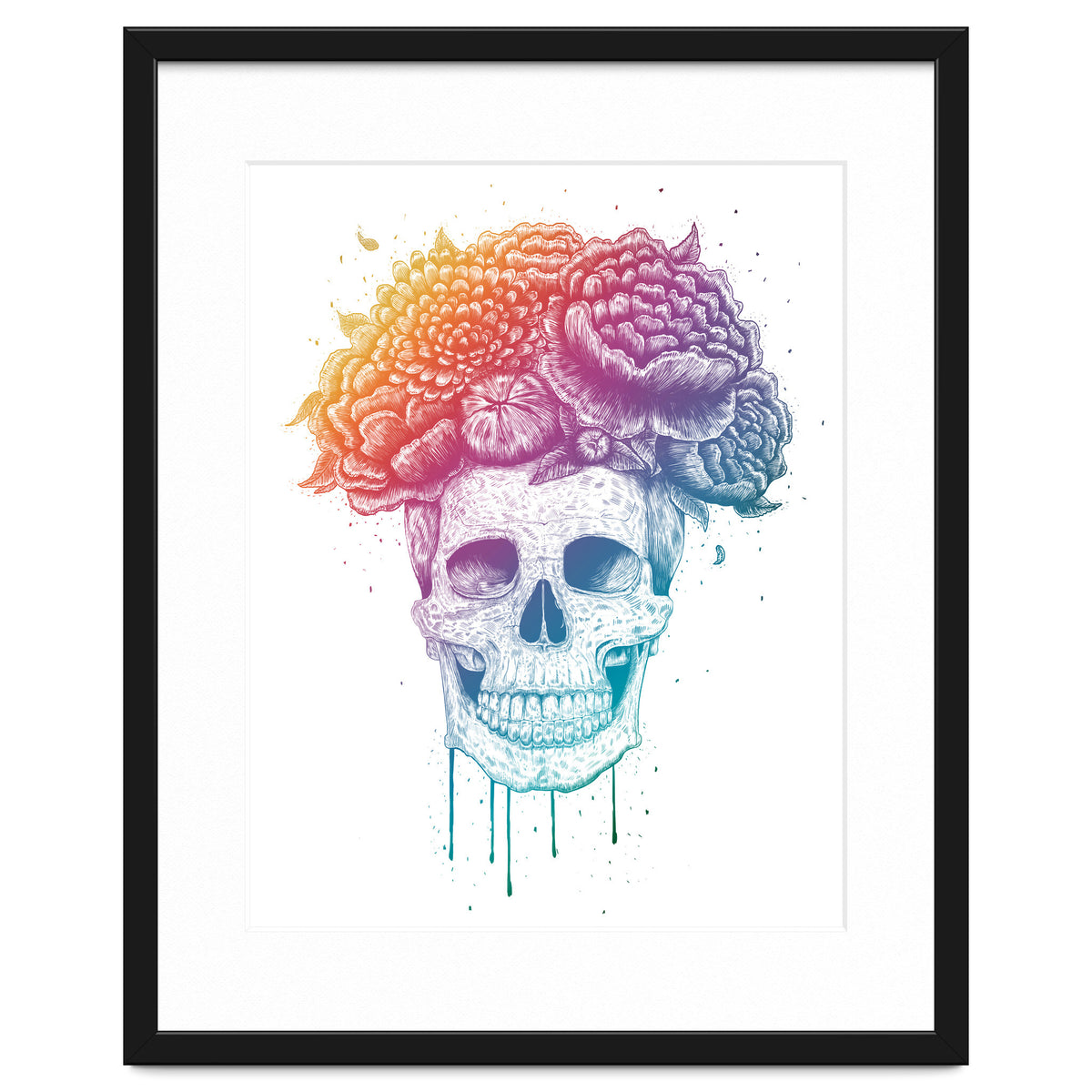 Colorful Skull