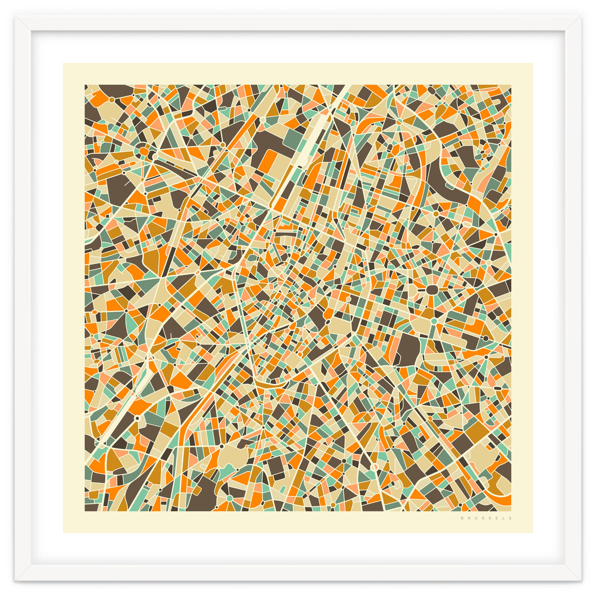 BRUSSELS MAP