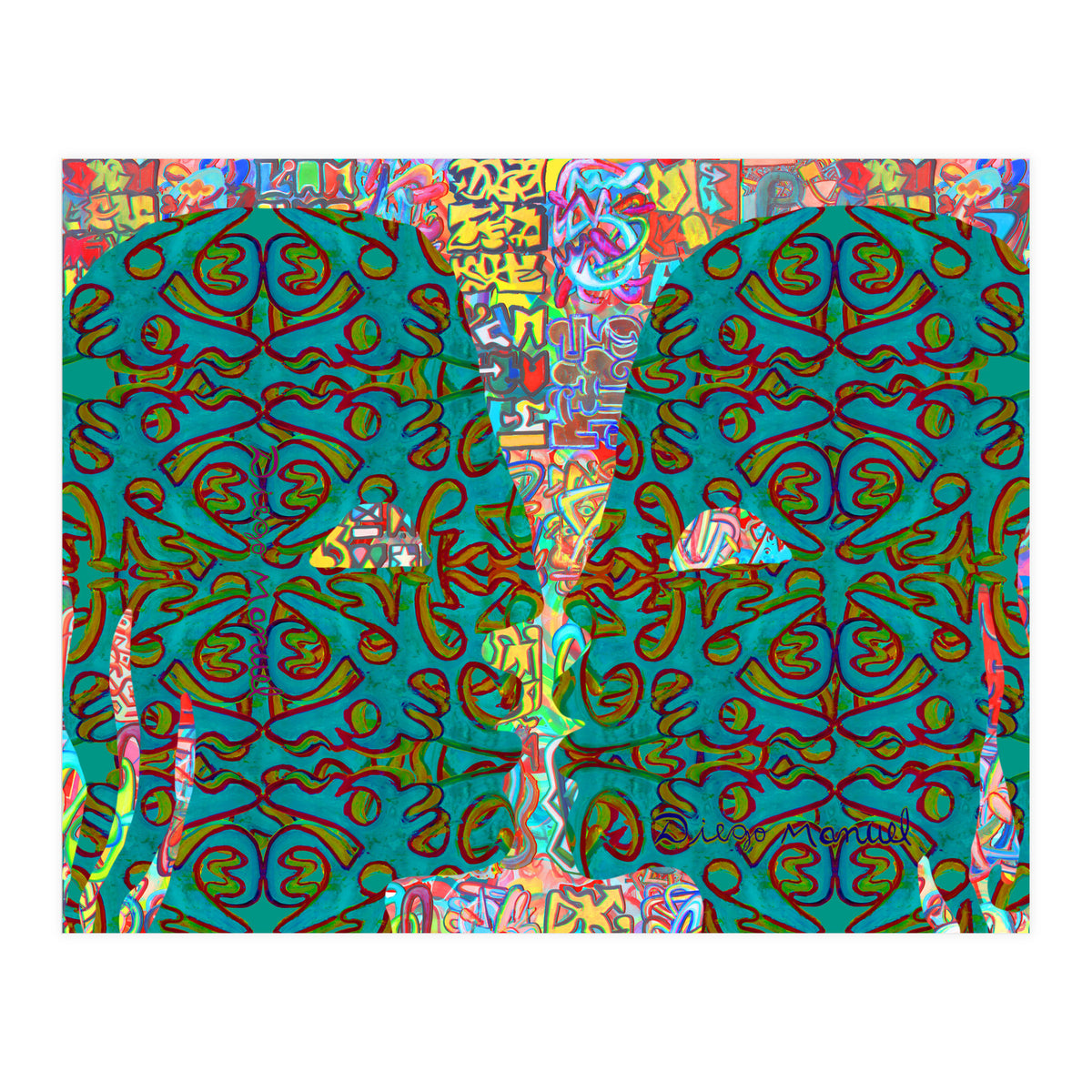 Abstracto Pop Nuevo B11 (Print Only)