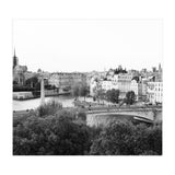 Paris View in Black and White (Print Only) thumbnail
