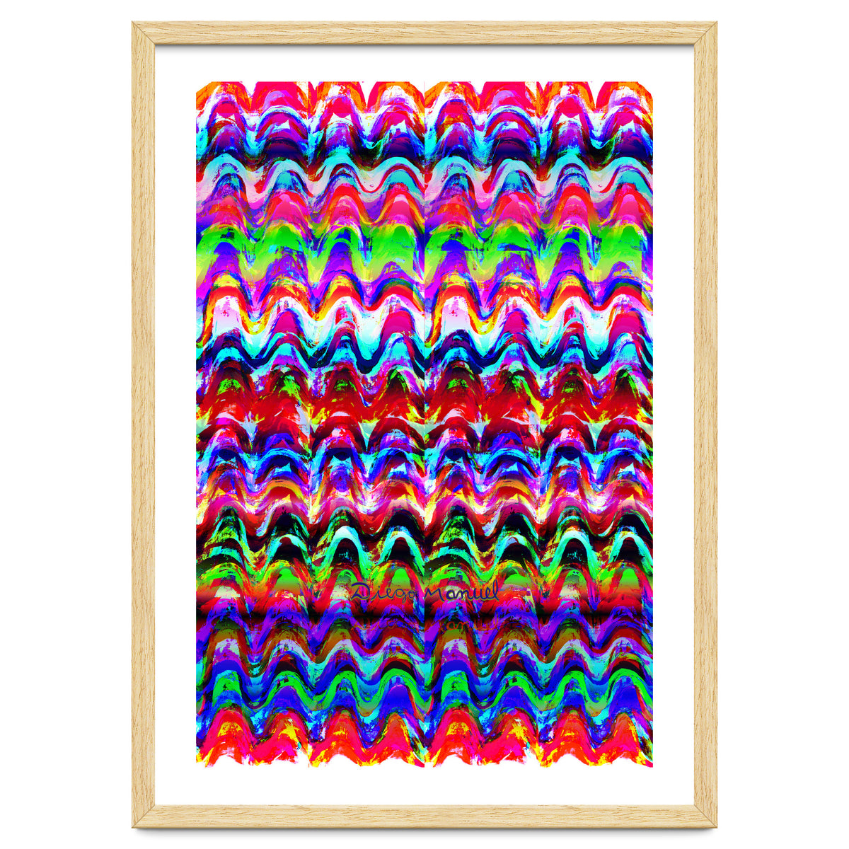 Pop abstract color full