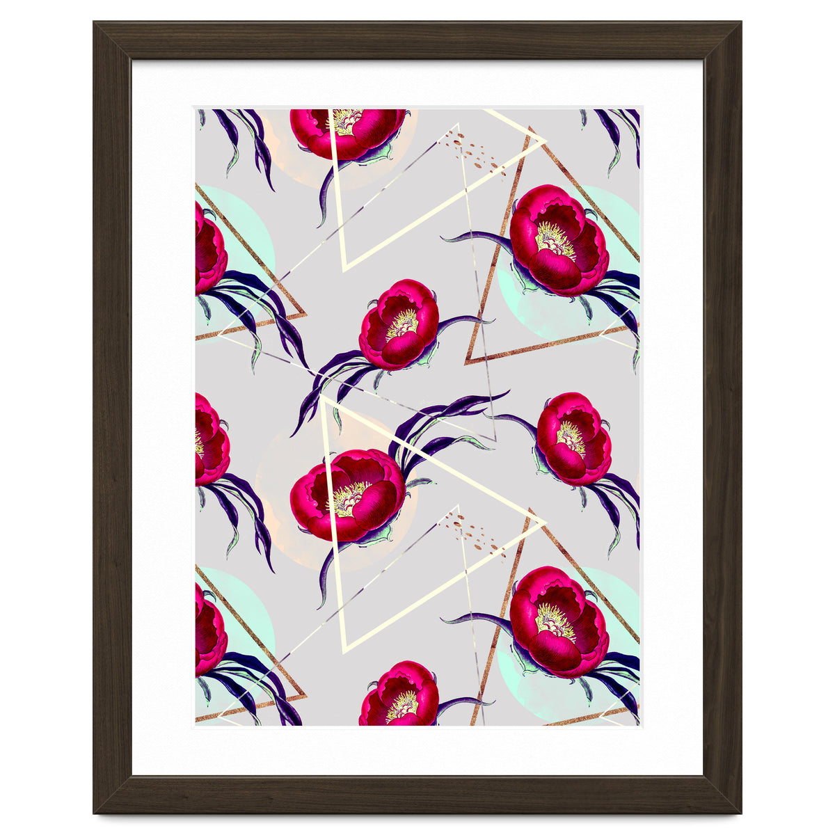 Flowery blooming with geometric II