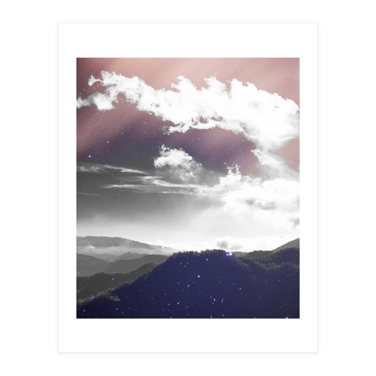 Galaxy Mountain (Print Only)