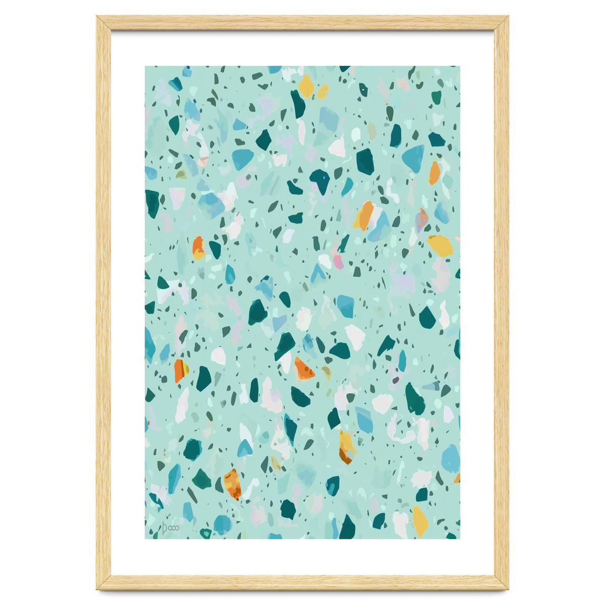 Blue Terrazzo
