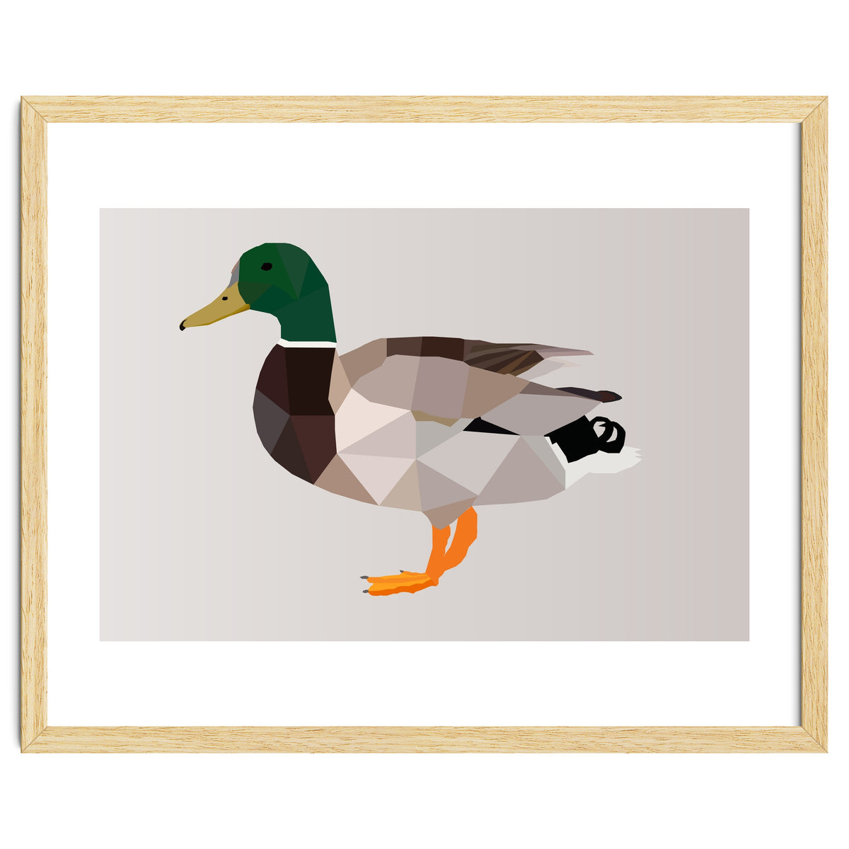 Duck Low Poly Art