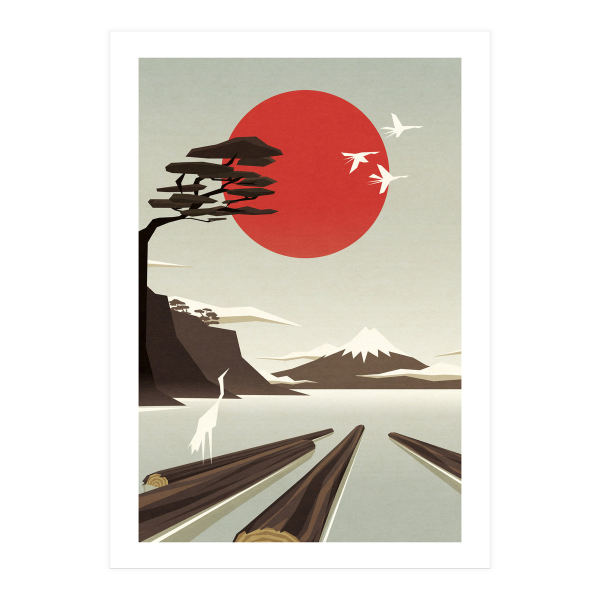 3 Vacant Logs (Print Only)