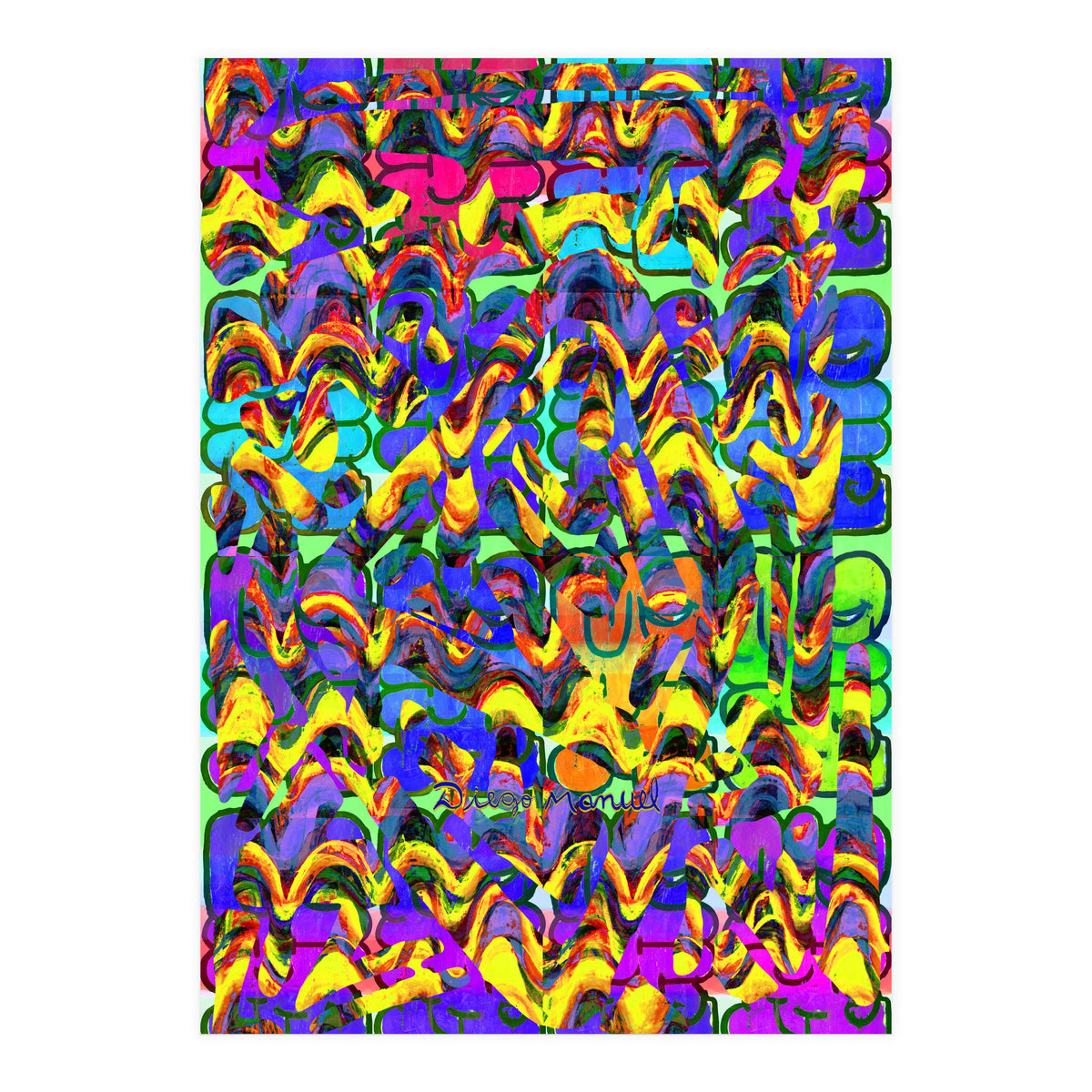 New Graffiti B 15 (Print Only)