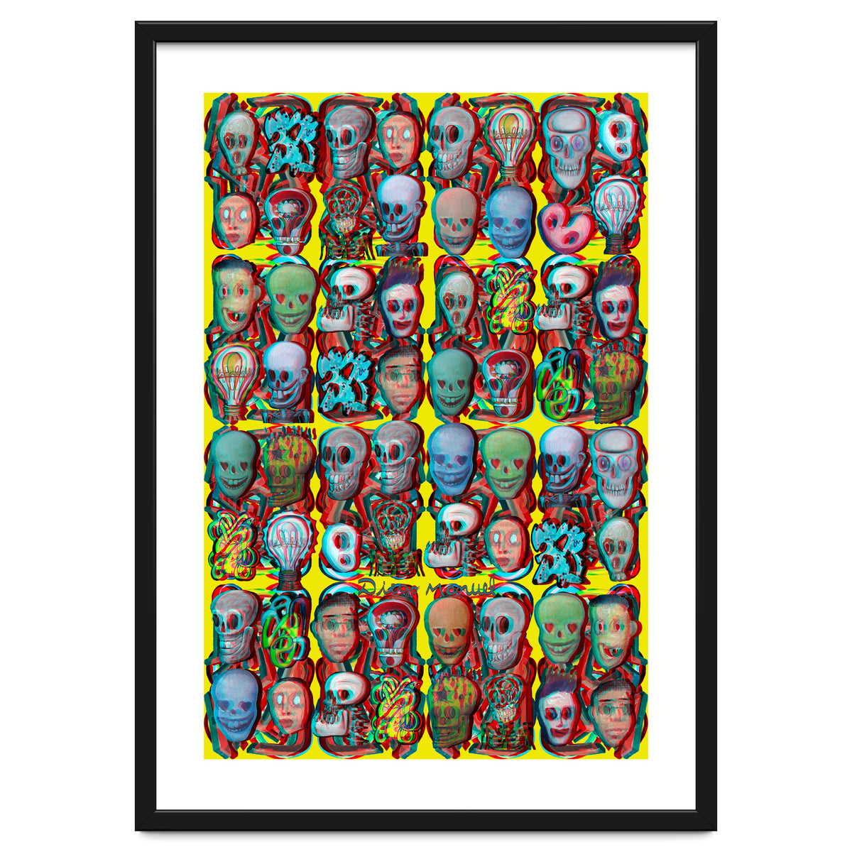 Formas 14 34 3d Y Calaveras