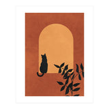 Cat Chilling (Print Only) thumbnail