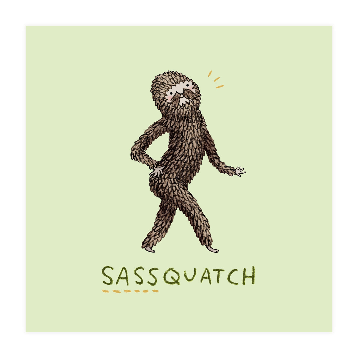 Sassquatch (Print Only)