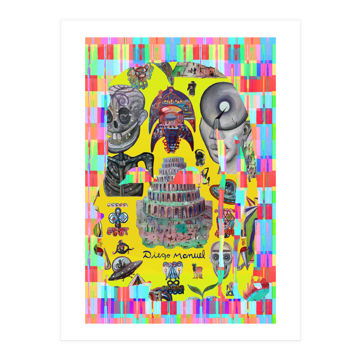 Abstracto Pop Nuevo B Nuevo 17 (Print Only)