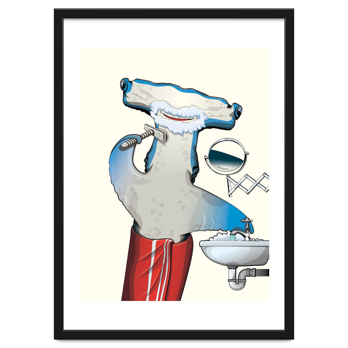 Hammerhead Shark Shaving