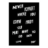 NEVER FORGET (Print Only) thumbnail