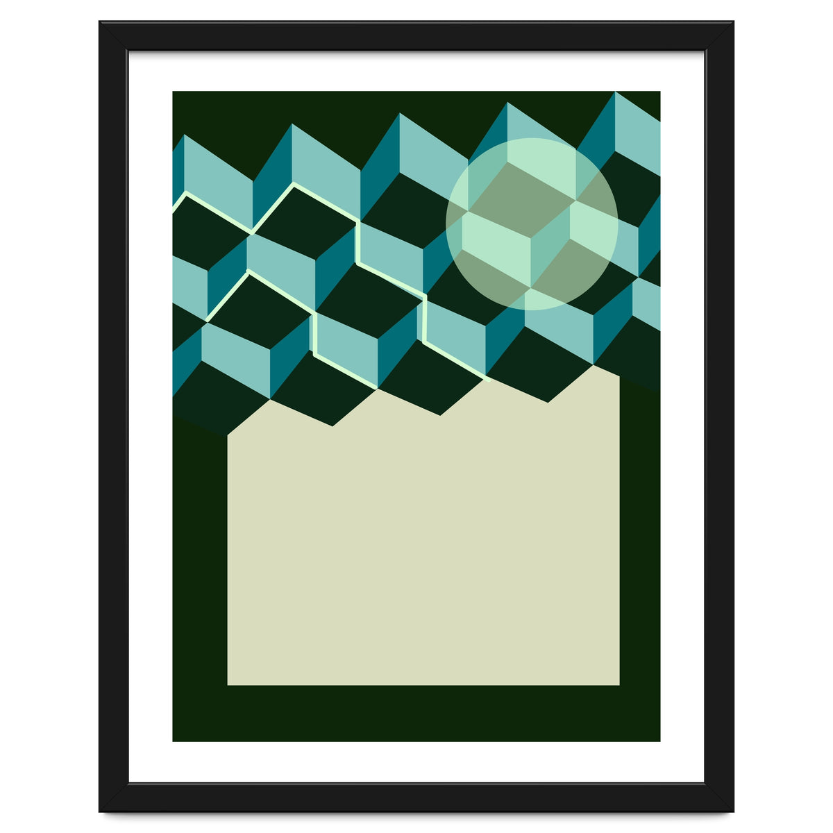 Aurora In The Mountains