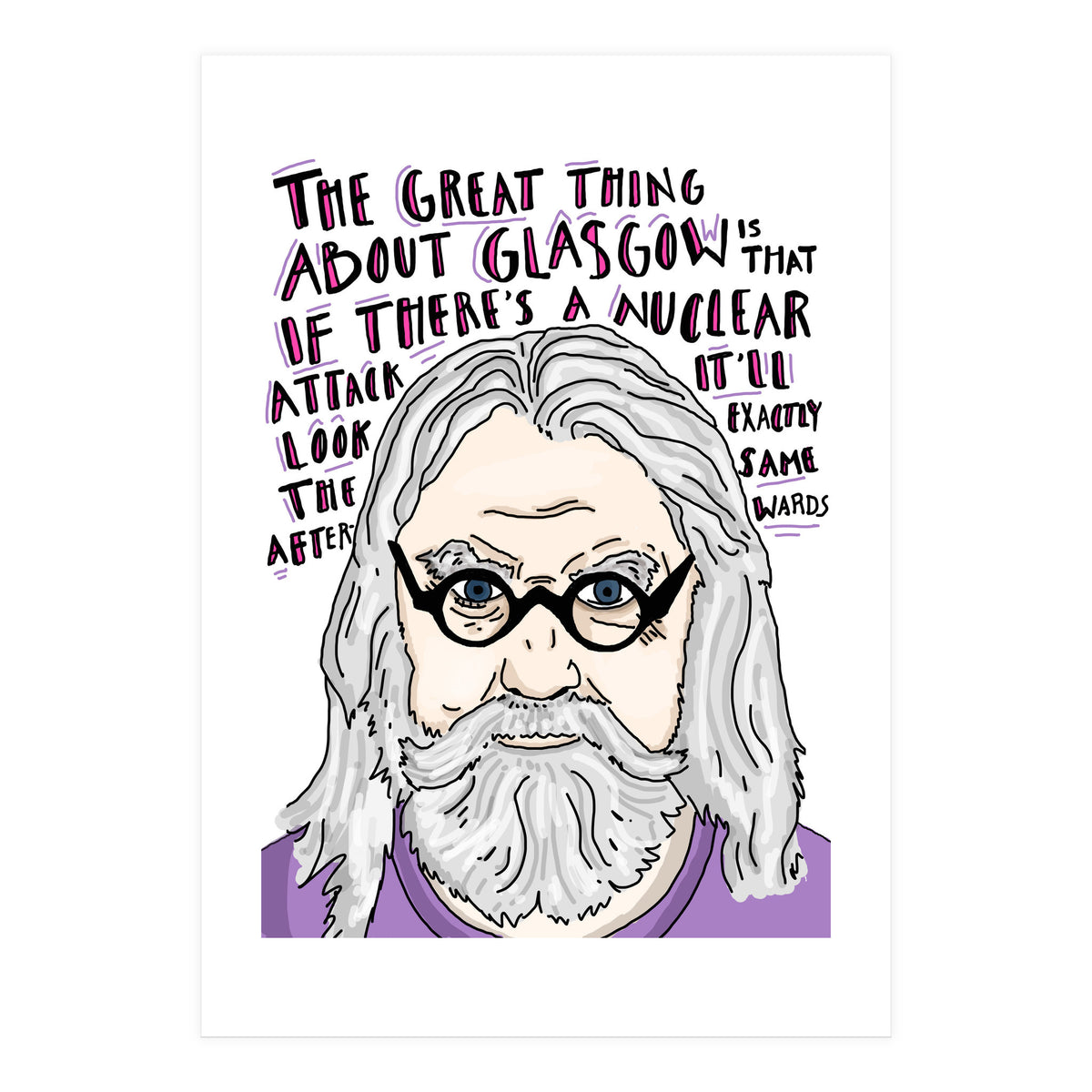 Billy Connolly (Print Only)