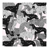 Borzoi dogs pattern (Print Only) thumbnail