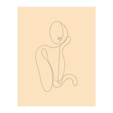 Female Line Art Drawing (Print Only) thumbnail