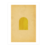 Minimaist acid mustard arch (Print Only) thumbnail