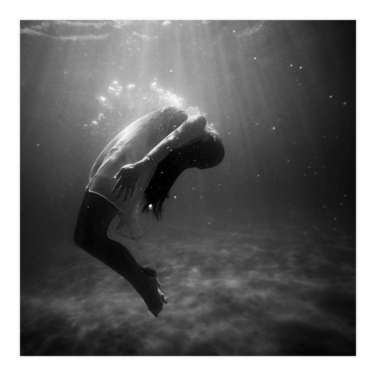 Woman Inside The Water (Print Only)