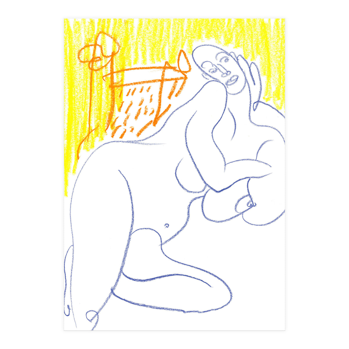 Me On The Chair #1 (Print Only)