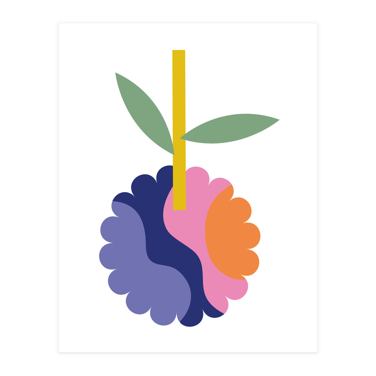 Orange Phases Rgb (Print Only)