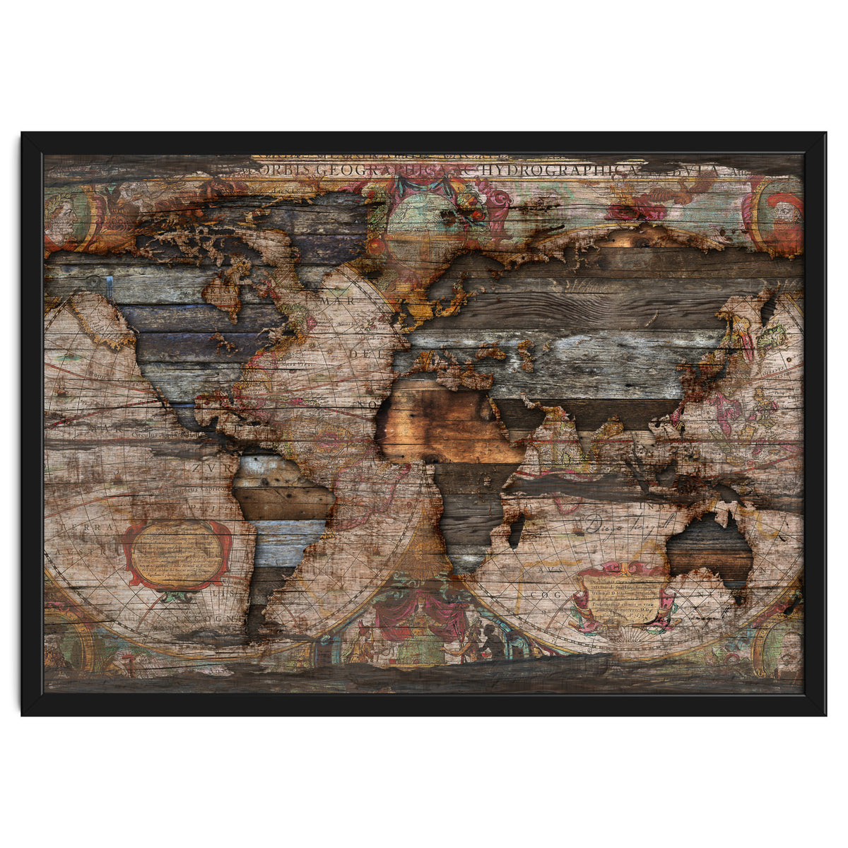 Reclaimed Map