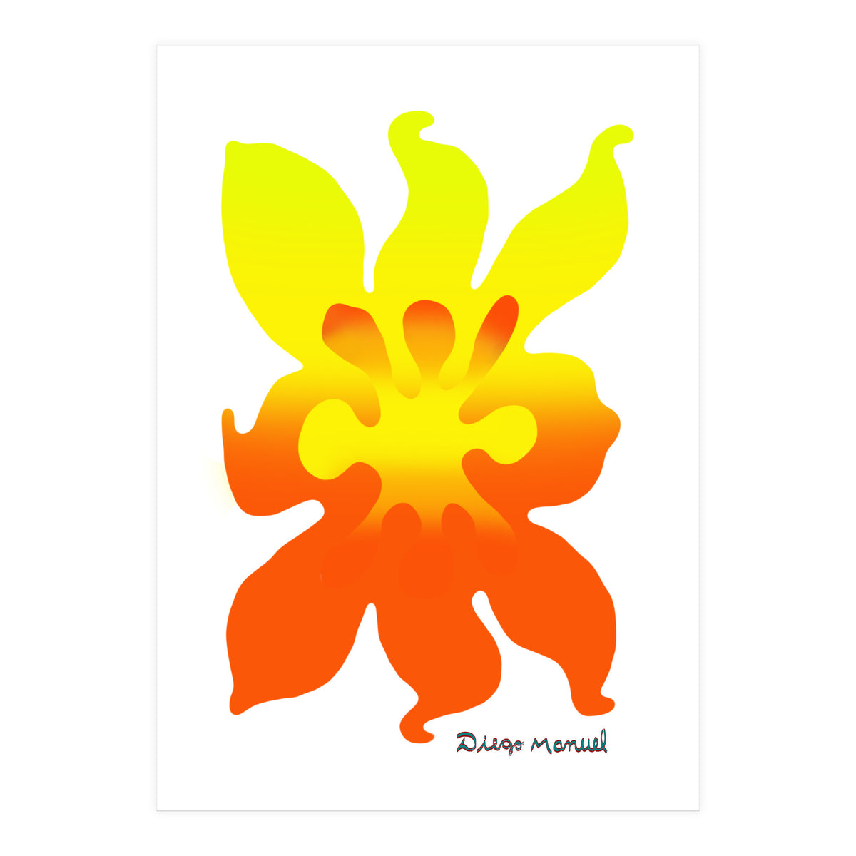 Fuego 67 Copia (Print Only)