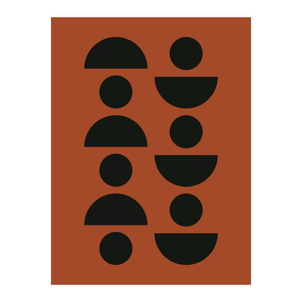 Modern Abstract Geometric III (Print Only)