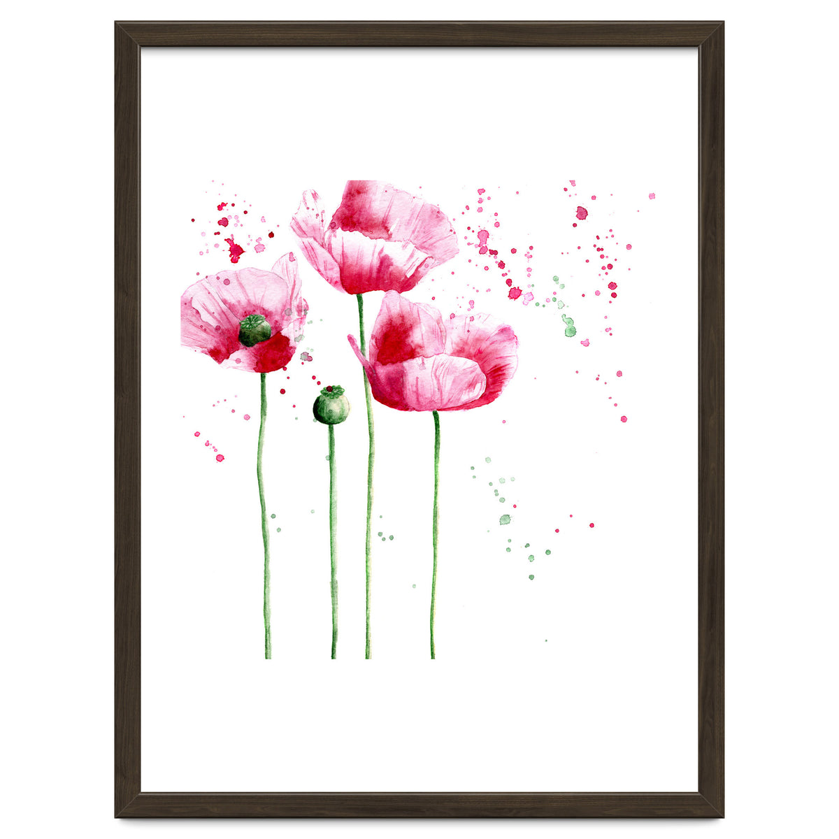 Poppies || watercolor