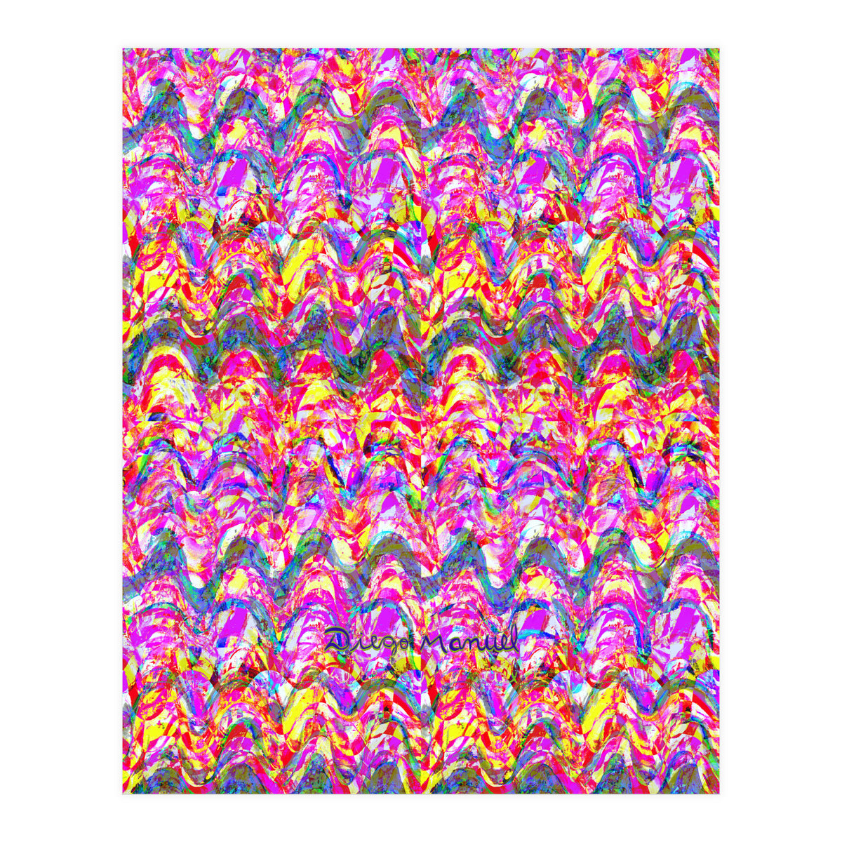 Pop abstract color full (Print Only)