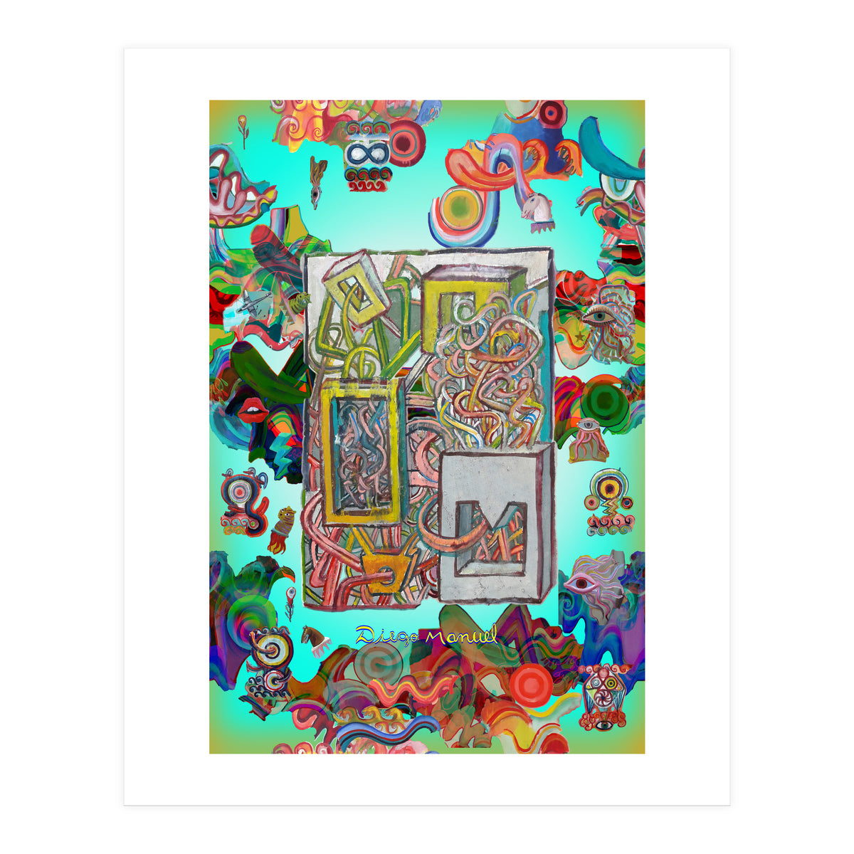 Graffitis 2021 Tapiz 10 (Print Only)