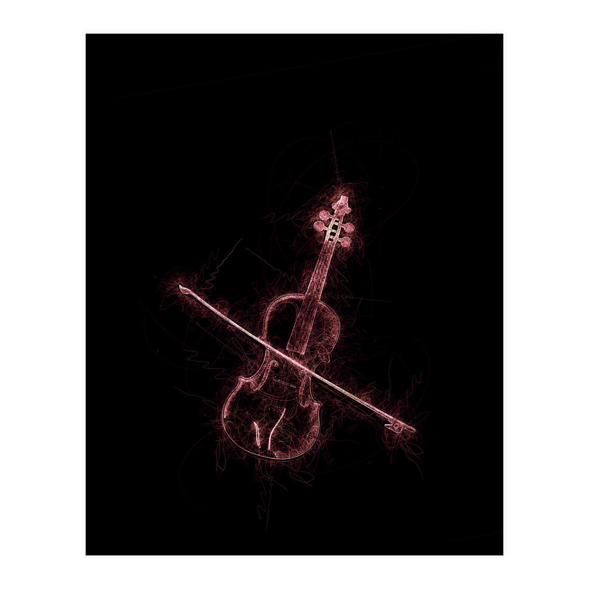 Violin Sketch (Print Only)