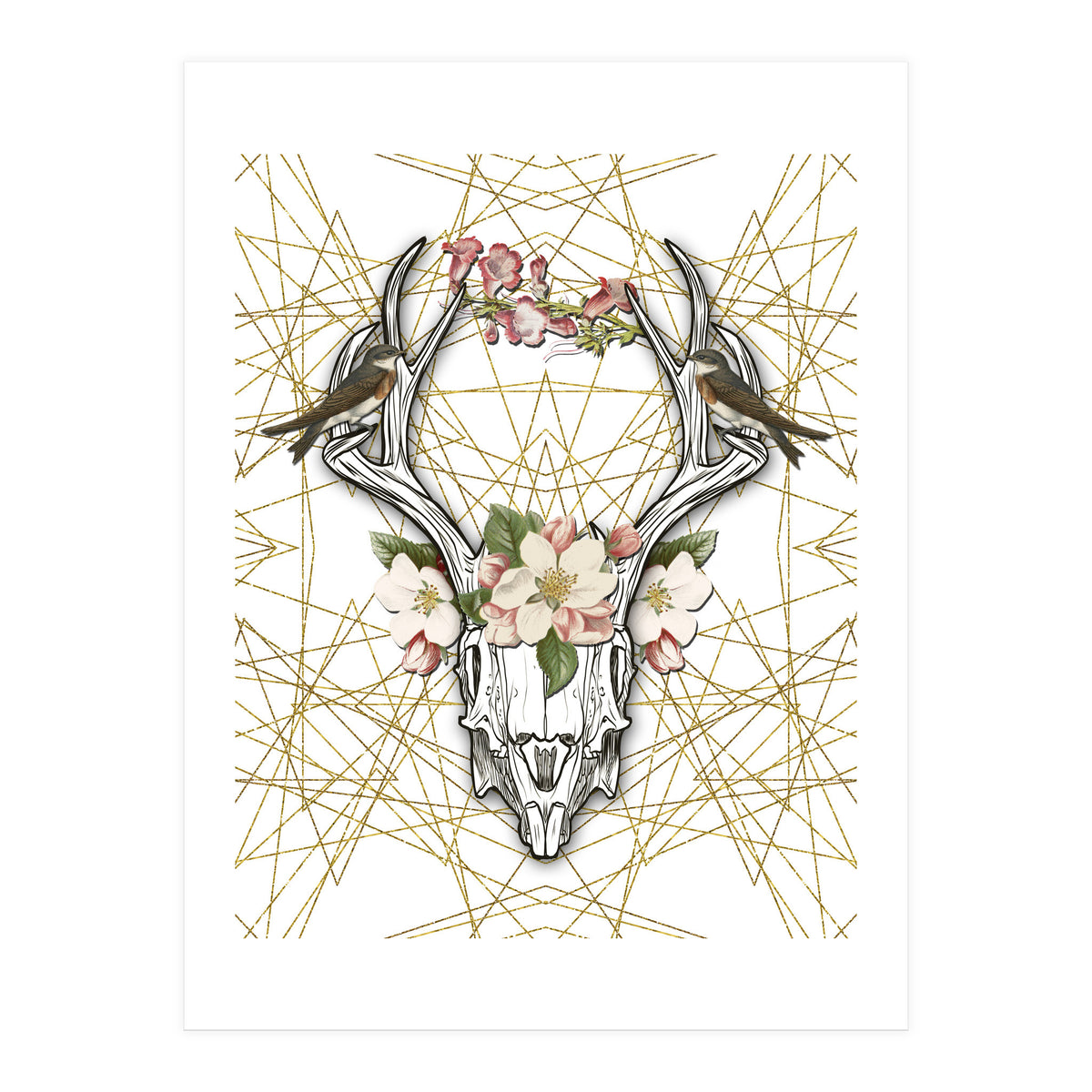 Boho Skull (Print Only)