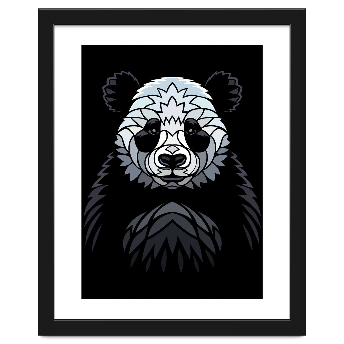 Tribal frontal Panda