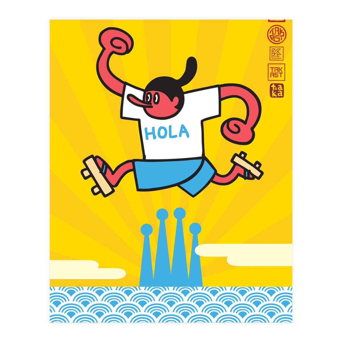 Hola Tengu Boy (Print Only)