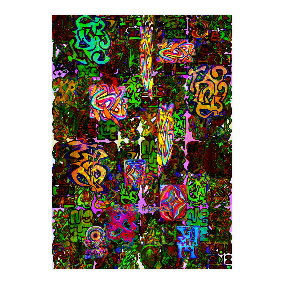 Graffiti Digital 2022 412 (Print Only)