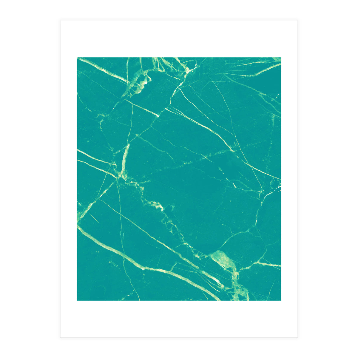 Turquoise Marble (Print Only)