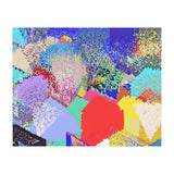 Modern Life, Abstract Contemporary Graphic Design, Eclectic Colorful Shapes (Print Only) thumbnail