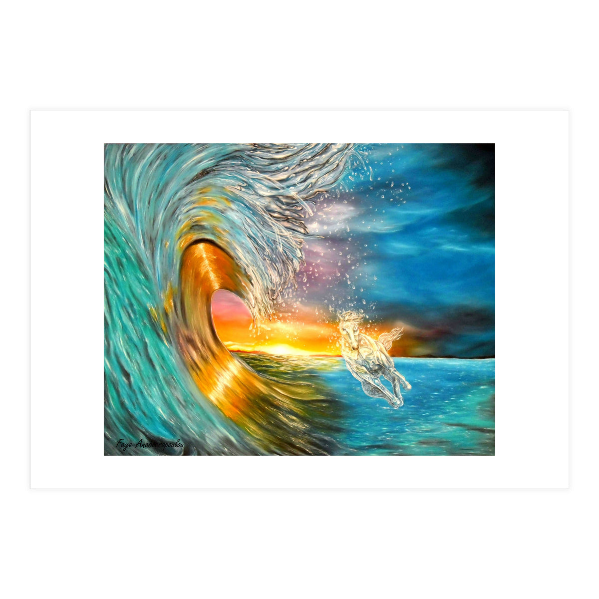 Freezing The Moment (Print Only)