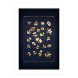 Golden Gingko Leafes (Print Only) thumbnail