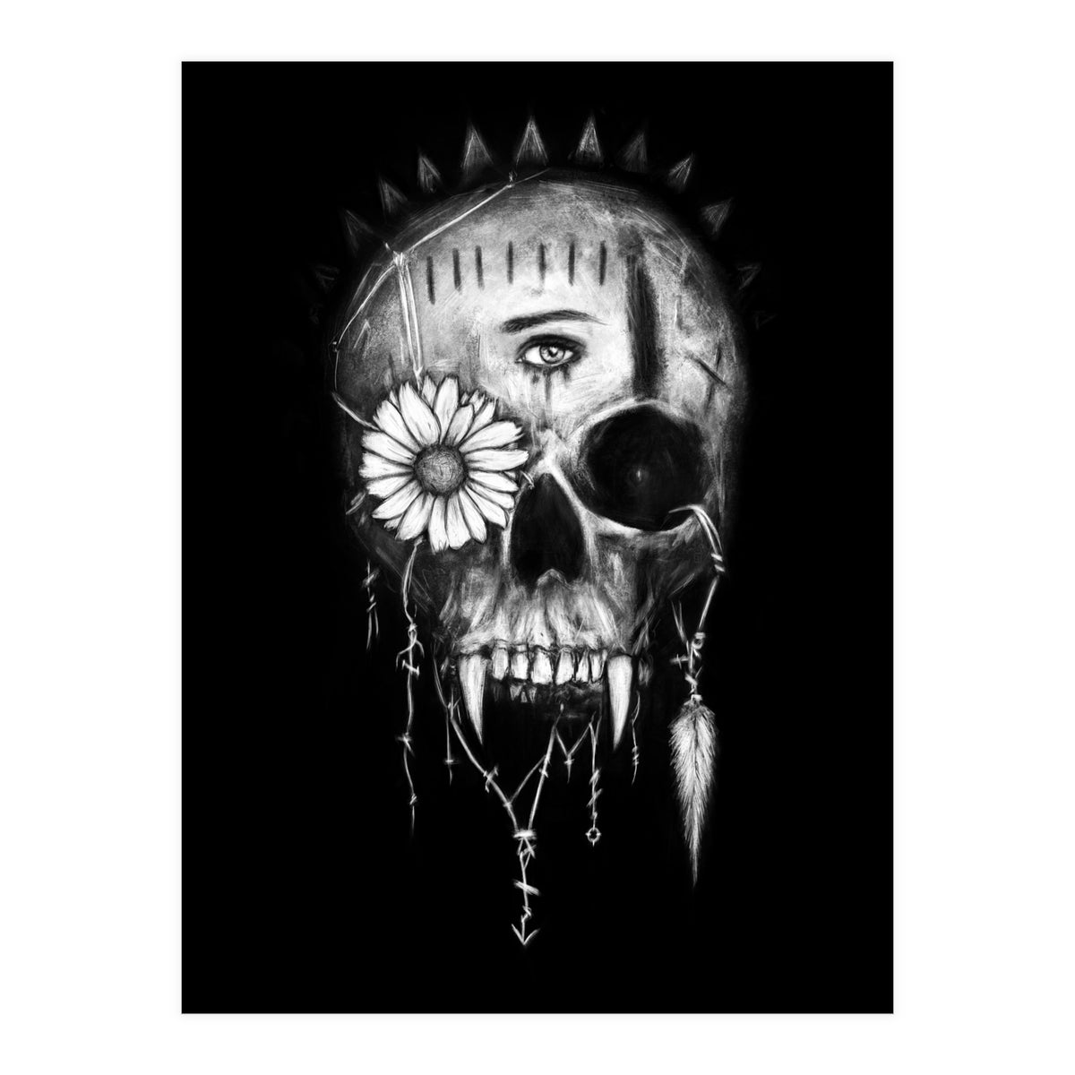 Vampire Skull (Print Only)