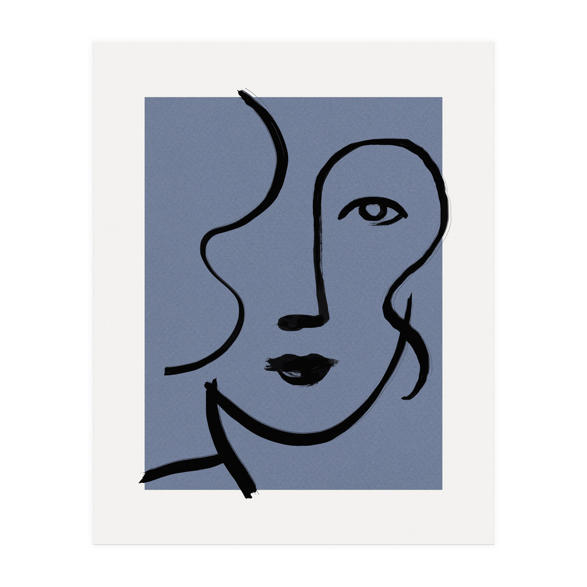 Blue Woman (Print Only)